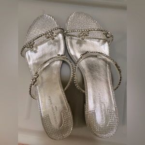 Beautiful shining sandals, New